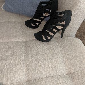 Black heels